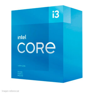 PROCESADOR INTEL CORE I3-10105F 3.70 4.40 GHZ, 6 MB CACHÉ L3, LGA1200, 65W, 14 NM