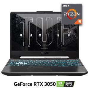 LAPTOP ASUS TUF A15, AMD RYZEN 5 7535HS, RAM 8GB DDR5, 512G SSD, RTX3050 4GB, 15.6 144HZ IPS, ES/FREEDOS, (90NR0JF7-M007P0)